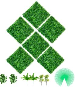 Панели из искусственного Самшита VEVOR