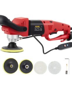 VEVOR Wet Polisher Grinder with 4" & 5" Diamond Polishing Pads