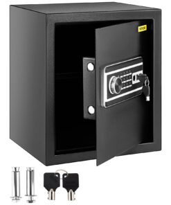 VEVOR Fireproof Wall-Mounted Safe Box 48L (1.7 cu ft) with Fingerprint and Digital Lock