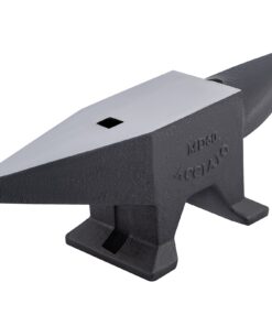 VEVOR 132 Lbs (60 kg) Cast Iron Blacksmith Anvil with Single Horn