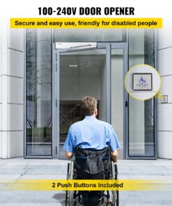 100-240V for 100 kg (220 lbs) Doors