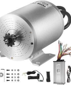 VEVOR 48V 2000W Brushless DC Motor with Controller & Throttle for Go Kart