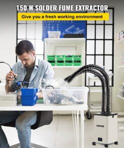 165 CFM (280 m³/h) Smoke Absorber for Soldering