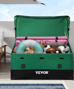 VEVOR 871 L (230 Gallon) Outdoor Storage Box with Waterproof PE Tarpaulin for Patio and Deck