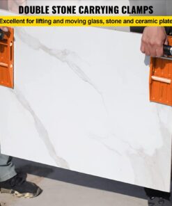 50mm (1.97 inch) Granite Lifting Tools with Non-Slip Rubber Pads