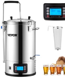 VEVOR 9.2 Gal (35 L) Electric All-in-One Home Brewing System with Auto/Manual Mode