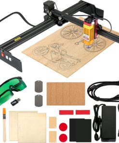 VEVOR Portable Laser Engraver 270x440 mm (10.6x17.3 in) 5.5W 3D Printer for Wood and Metal