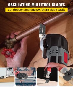 Metric & Imperial Quick Release Multitool Blades for Wood