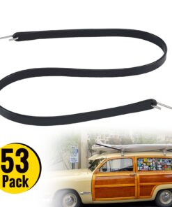 VEVOR 53-Pack Rubber Bungee Cords with S Hooks