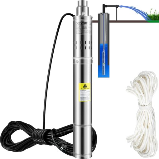 VEVOR 550W Deep Well Submersible Pump