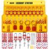 VEVOR 58 PCS Lockout Tagout Kit with 14 Padlocks