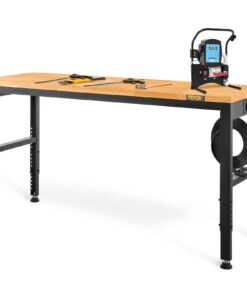 VEVOR Adjustable Height Workbench with Power Outlets