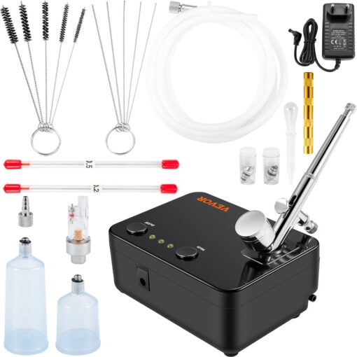 VEVOR Portable Airbrush Kit with Compressor