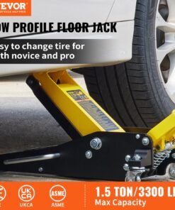 Aluminum-Steel Racing Jack with Dual Pistons