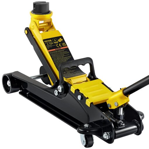 VEVOR 25 Ton Low Profile Steel Floor Jack with 85 380 mm 335 1496 in Lifting Range