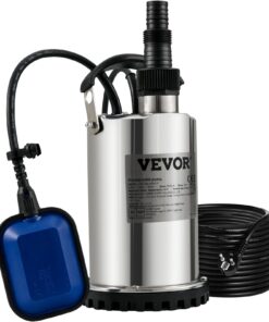 VEVOR 550W Submersible Water Pump with 10 m (33 ft) Cord and Float Switch