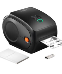 VEVOR 300DPI Thermal Label Printer USB/Bluetooth