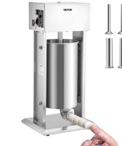 VEVOR 15L (4 Gal) Electric Sausage Stuffer with Variable Speed and Stainless Steel Design for Commercial Use