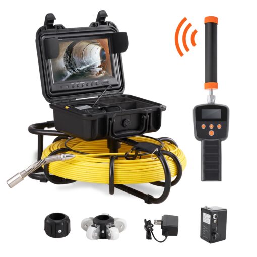 VEVOR Sewer Pipe Inspection Camera with 512Hz Sonde