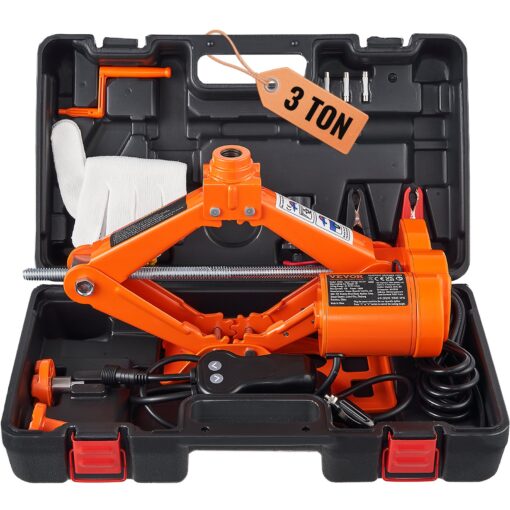 VEVOR 3 Ton Electric Scissor Car Jack Kit