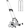VEVOR Stair Climbing Foldable Hand Truck with Adjustable Handle