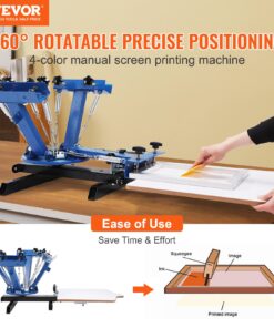 54 x 45 cm (21.2 x 17.7 in) Silk Screening Press