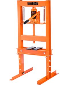 6 Ton Hydraulic Shop Press with H-Frame and Press Plates