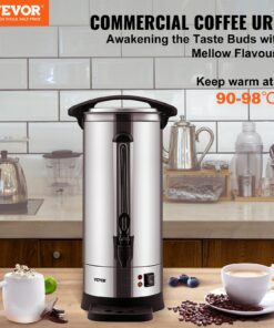 1500W Electric Coffee Dispenser with Detachable Power Cord
