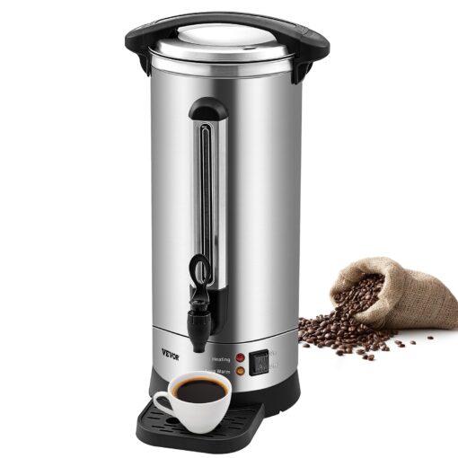 VEVOR 110 Cup Stainless Steel Commercial Coffee Urn