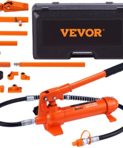 VEVOR 4 Ton Hydraulic Porta Power Kit with 1.2 m (3.9 ft) Oil Hose