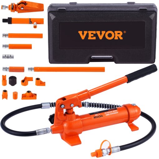 VEVOR 4 Ton Hydraulic Porta Power Kit with 12 m 39 ft Oil Hose