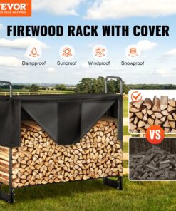 Heavy Duty Log Holder for Indoor/Outdoor Use