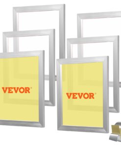 VEVOR Silk Screen Printing Kit with 16x20in (40.6x50.8cm) Aluminum Frames