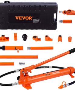 VEVOR 10 Ton (9072 kg) Hydraulic Porta Power Repair Kit with Air Pump and Body Frame Lift