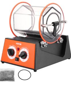 VEVOR 5 kg (11 lbs) Rotary Tumbler Surface Polisher for Jewelry and Gem Finishing