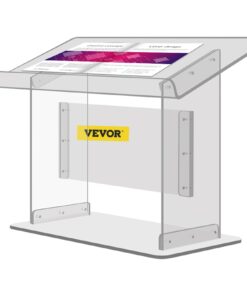 VEVOR Tabletop Acrylic Podium