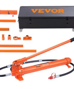 VEVOR 20 Ton (18 Metric Tons) Hydraulic Jack Air Pump Lift Ram Body Frame Porta Power Repair Kit