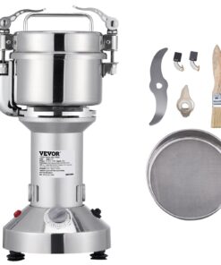 VEVOR 300g (10.58 oz) Commercial Electric Spice and Grain Grinder