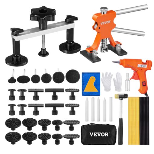 VEVOR Paintless Car Dent Repair Kit with Adjustable Dent Lifter and Bridge Puller