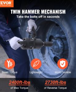 Up to 2730 ft-lbs (3704 Nm) Reverse Torque