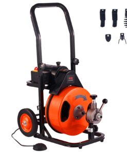 VEVOR Electric Drain Cleaner Machine with Auto Feed