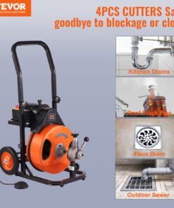 4 Cutters for 50mm-100mm (2in-4in) Pipes