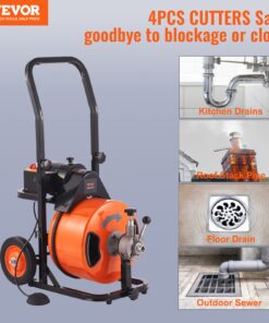 4 Interchangeable Cutters for Pipes 50-100mm (2-4 In)