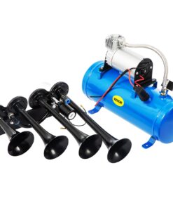 VEVOR 4-Trumpet Train Horn Kit 12V