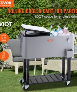 Portable Beverage Bar and Bottle Opener for Patio