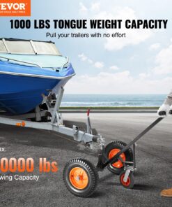 450 kg (1000 lbs) Tongue Weight Capacity