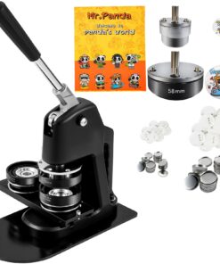 VEVOR 2-in-1 pogu veidošanas iekārta ar 25 mm (1 collas) un 58 mm (2,25 collas) veidnēm