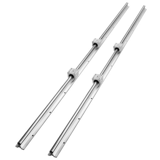 VEVOR augstas precizitātes lineāro vadotņu komplekts SBR16 1500mm 59 in ar bīdāmajiem blokiem CNC frēzēšanas un automatizētām mašīnām