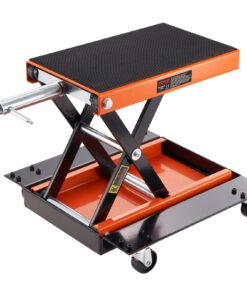 VEVOR Motorcycle Scissor Lift Jack with Dolly