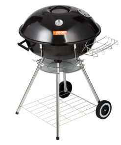 VEVOR 56 cm (22 inch) Kettle Charcoal Grill with Thermometer and Ash Catcher